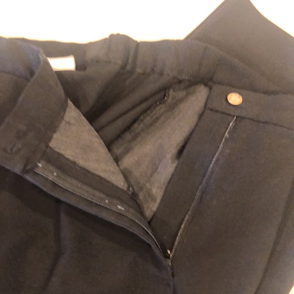 Reflections by Eddie Haggar Black Pleated Front Slacks - Picture 3 of 9